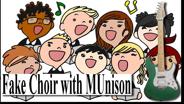 Fake choir sounds with MUnison