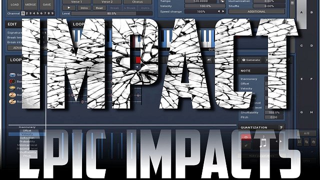 Epic impacts using MDrummer