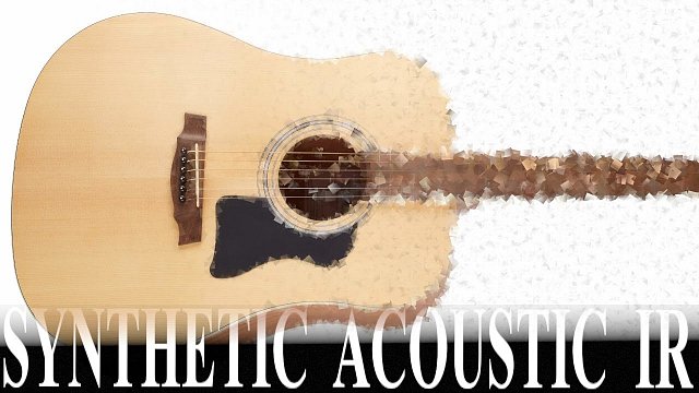 Synthetic acoustic guitar