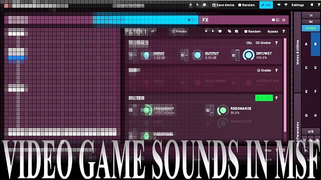 Video game sounds in MSoundFactory