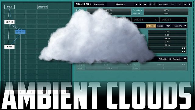 Ambient delay clouds with MXXX - Waning crescent effects
