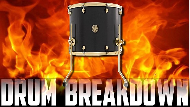 Drum breakdown of The fire within