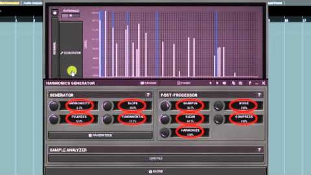 Harmonics mode