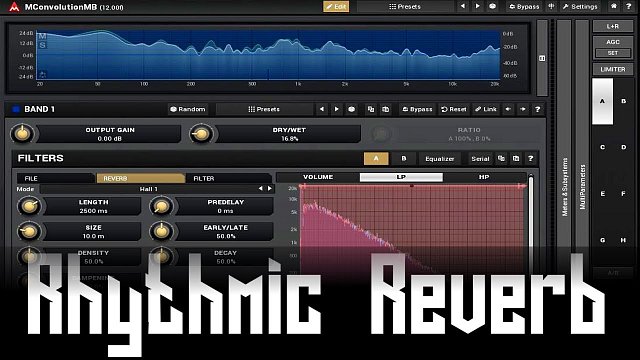 MConvolutionMB: Rhythmic reverb using MConvolutionMB